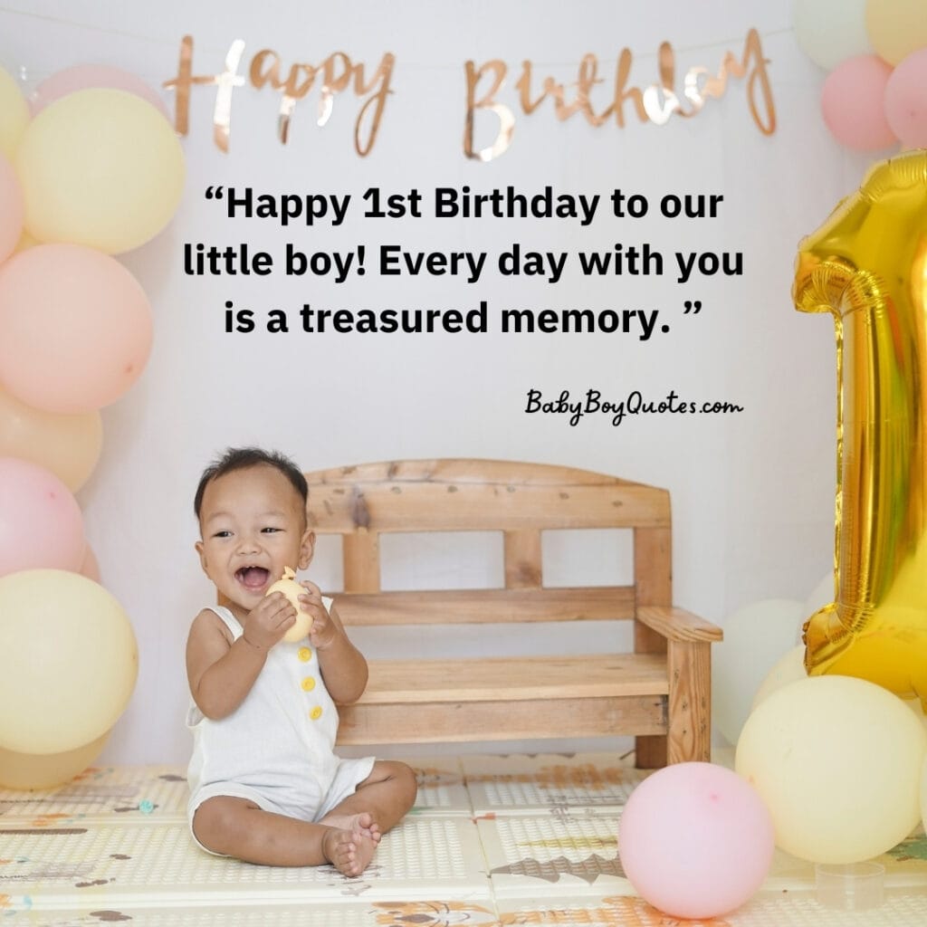 1st Birthday Wishes For Boys 40+ Sweetest Birthday Wishes For Baby